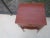 Traditional 1980s Vintage Side Solid Wood Square Single Drawer Medium Cherry Wood Tone Table For Sale - Image 3 of 13