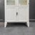 White Industrial Cream Lacquered Metal Cabinet, 1950s For Sale - Image 8 of 18
