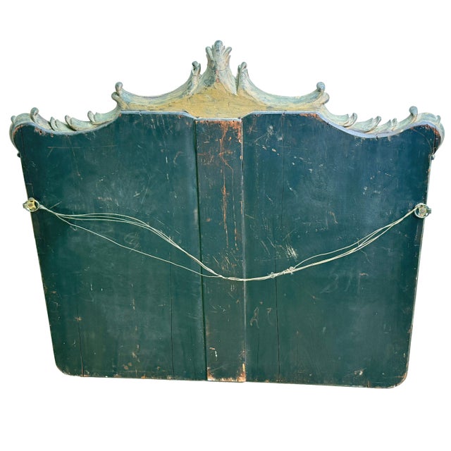 Carved Giltwood and Gesso Wall Mirror, 1880s For Sale - Image 6 of 10