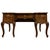 Large Flat Walnut Desk, 1930s For Sale - Image 6 of 6