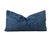 Navy Pagoda Down Filled Lumbar Pillows - A Pair For Sale - Image 4 of 4