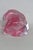 Large Mid Century Style Art Glass Paperweight Pink Swirl Clear Overlay 5193b For Sale - Image 13 of 13