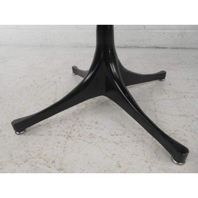 George Nelson Mid-Century Style Pedestal End Table by George Nelson for Herman Miller For Sale - Image 4 of 9
