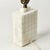 Stone Early 20th Century Solid Carved Marble Art Deco Style Geometric Table Lamp For Sale - Image 7 of 14