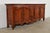 French Provincial Baker Furniture French Provincial Louis XV Carved Cherry Wood Sideboard Credenza or Bar Cabinet For Sale - Image 3 of 13