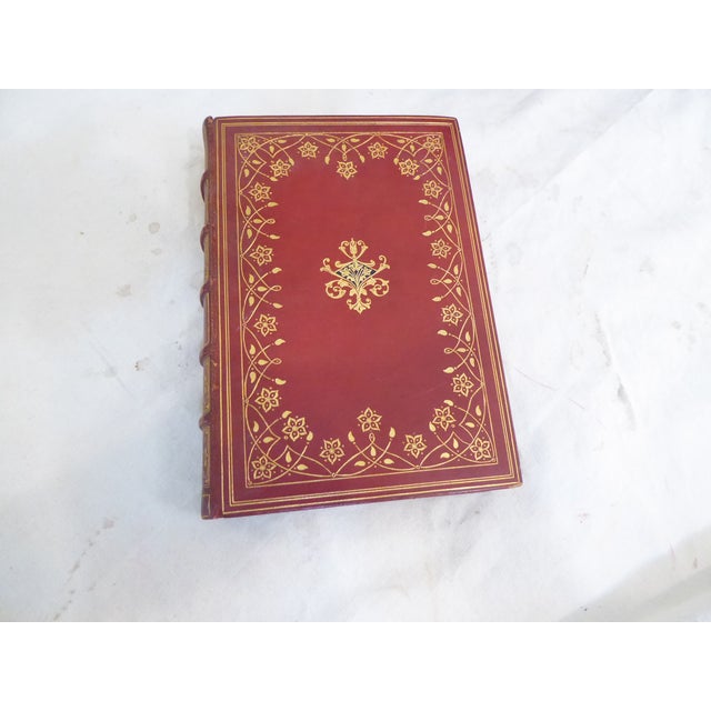 Late 19th Century Leatherbound Volumes of Arabian Nights - Set 10 For Sale - Image 5 of 5