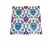 Turkish Iznik Red & Blue Floral Pattern Ceramic Tile For Sale In New York - Image 6 of 6