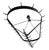 2000 - 2009 French Country Wrought Iron Oval Hanging Pot Rack For Sale - Image 5 of 12