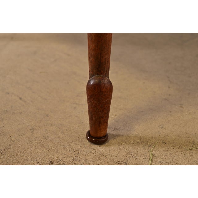 William Doezema for Mastercraft Mid-Century Modern Hollywood Regency Burl Wood and Cane Back Dining Chairs, Set of Four For Sale - Image 9 of 12