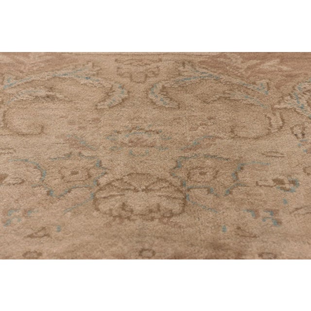 Mid 20th Century Mid 20th Century Mid 20th Century Vintage Persian Sarouk Rug - 07’06 X 09’02 For Sale - Image 5 of 9