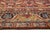 11 X 17 Floral Designed Antique Persian Mahal Wool Rug in Red For Sale - Image 10 of 10