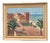 K. Berthel, Motif from Italy, 1949, Oil Painting on Canvas, Framed For Sale