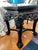 Antique Chinese cavred rosewood or mahogany plant stand/side table with ornate hand-carved details. This table likely...