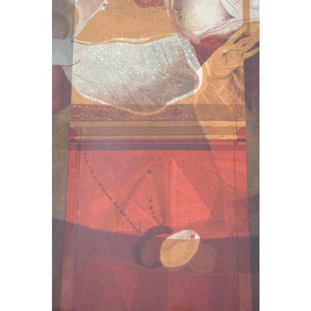 1970s Àlvar Suñol Munoz-Ramos, Surrealist Scene, 1978, Lithograph on Paper, Framed For Sale - Image 5 of 10