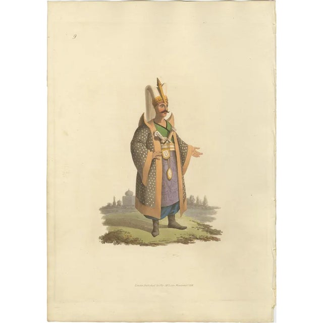 Colonel of Janizaries, 1818, Paper For Sale