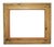 Mid-Century Modern Vintage Wood Picture Frame Gold & Green W/ White Linen Liner Fits 16" X 20" Rabbet Opening For Sale - Image 3 of 3