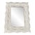 Carved Stone Picture Frame: Wavy Textured Decor For Sale