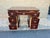Vintage Victorian Style Mahogany Twin Pedestal Writing Desk. For Sale - Image 11 of 16