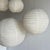 Japanese-Style Rattan and Natural Linen Pendant Light, 1980s For Sale - Image 6 of 17