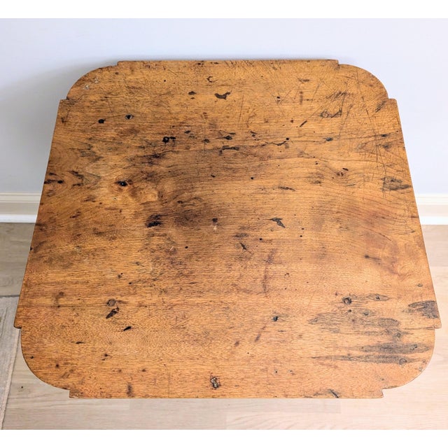 Early 19th Century Early 19th Century Primitive Washstand Commode Side Table For Sale - Image 5 of 14
