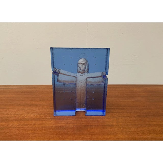 Vintage Swedish Glass Icon Series Godsend Sculpture by Bertil Vallien for Kosta Boda For Sale - Image 18 of 18