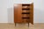 Brown Mid-Century Modern Teak Wardrobe by Børge Mogensen for Søborg Møbelfabrik, Denmark, 1960s For Sale - Image 8 of 16