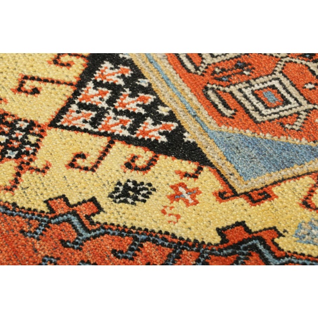 Tribal Rug & Kilim's Classic Rug in Polychromatic With Tribal Geometric Pattern For Sale - Image 3 of 7