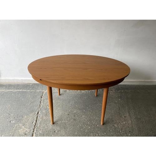 Mid-Century Modern Dining Table and Chairs Set from Schreiber Furniture, 1960s, Set of 5 For Sale - Image 3 of 14