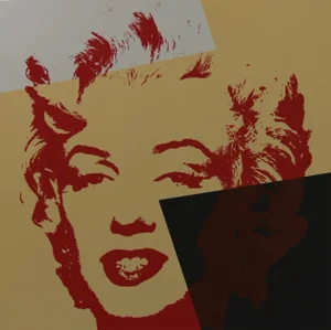 Andy Warhol, Golden Marilyn 44, Print, Framed