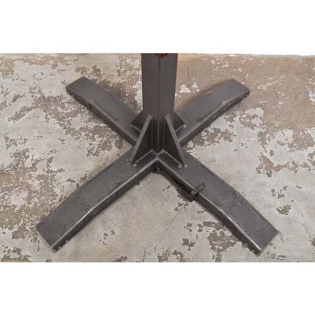 Vintage Leather Gymnastic Horse, 1950s For Sale - Image 4 of 13