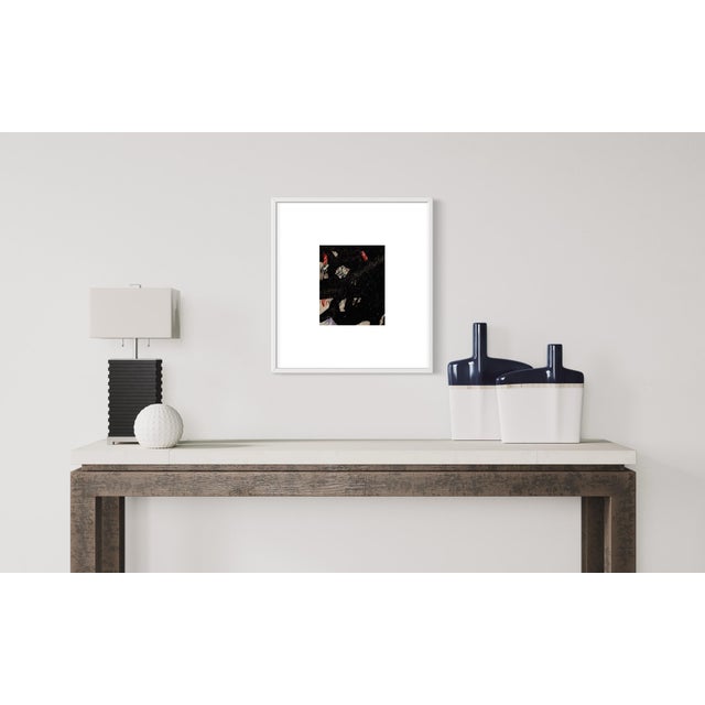 A classic example of traditional abstract expressionist painting by mid career artist Ben Junta. Sold Unframed