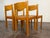 Vintage 1970's Maison Regain Elm Dining Chairs For Sale - Image 9 of 18