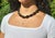 Early 21st Century Natural Carved Golden Obsidian Beaded Necklace With Golden Obsidian Clasp, 17.5" For Sale - Image 5 of 10