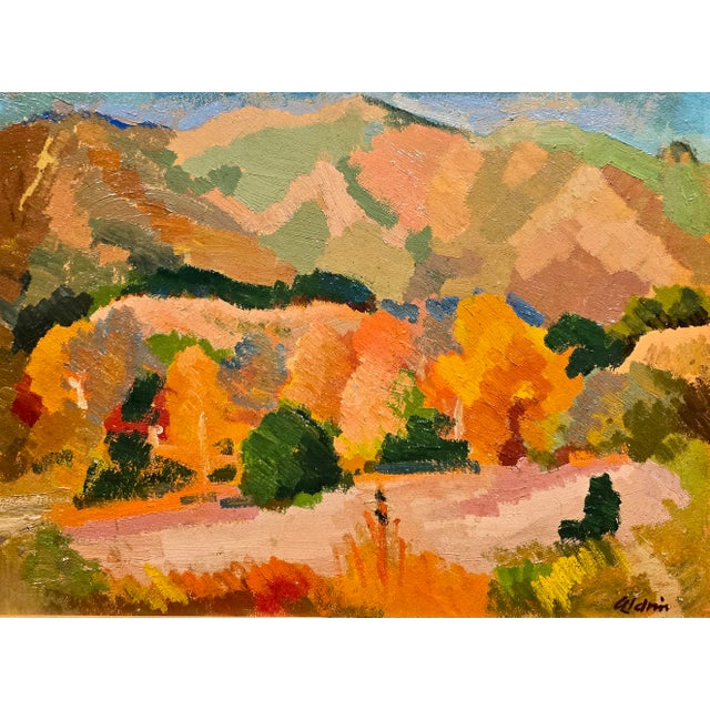 Anders Aldrin -Autumn in a California Landscape - Oil Painting For Sale - Image 4 of 10
