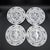 Bring classic English elegance to your table with this beautiful set of four Vintage Johnson Bros **Blue Nordic (Blue...