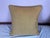 Textile Gold Stenciled Nomi Pillow For Sale - Image 7 of 7