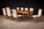 Brazilian Modern Set of Eight Dining Chairs in Caviúna Wood & Fabric, Giuseppe Scapinelli, Brazil, 1950s For Sale - Image 11 of 18