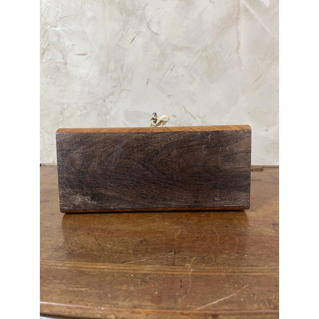 Wood Brass and Wood Box, 1890s For Sale - Image 7 of 16