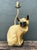 Metal Vintage Glazed Ceramic Siamese Cat Lamp For Sale - Image 7 of 12
