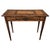 Italian Walnut Marquetry Desk, 1980s For Sale - Image 11 of 11