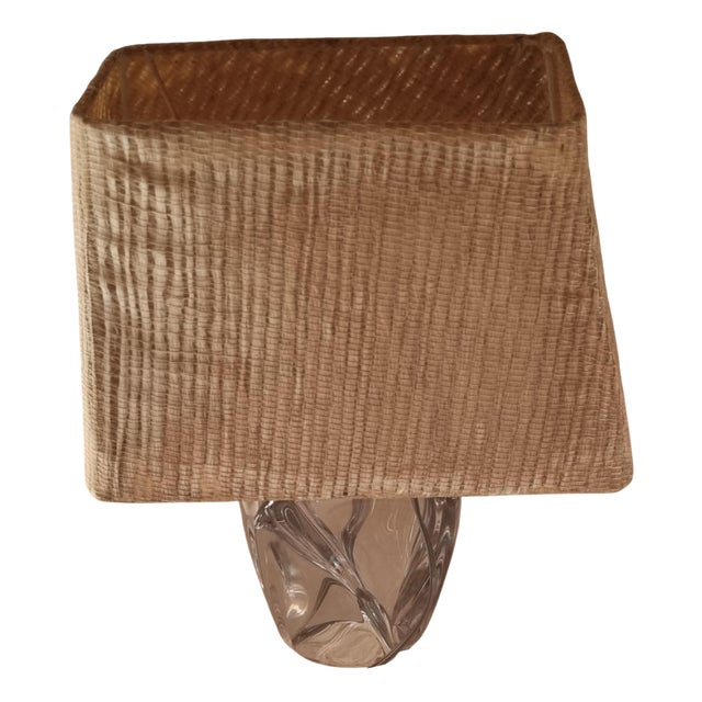 Vintage Desk Lamp by Jean Daum for Daum, France, 1960s For Sale