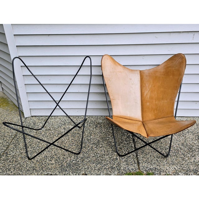1960s Chairs Attributed to Hardoy BKF For Sale - Image 11 of 12
