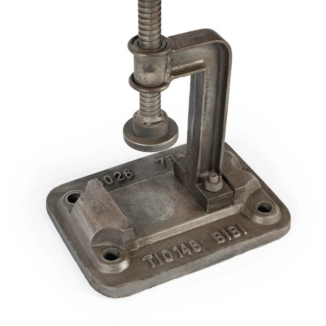 2020s Ellis Adjustable Pedestal Accent table, Multi-Color For Sale - Image 5 of 9