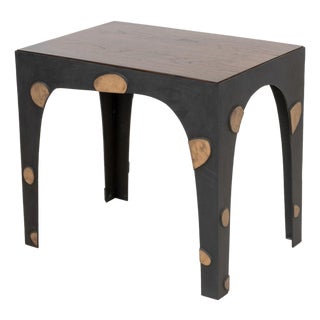 Jacques Jarrige "Parade" Mahogany Side Table For Sale