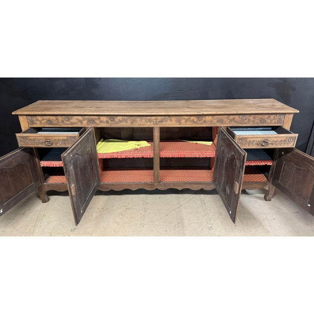 French Oak Enfilade, 1870 For Sale - Image 4 of 17