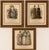 Set of 3 Antique French Fashion Plates, Paris Ladies, Lace & Velvet, c.1880 A refined and visually striking set of three...