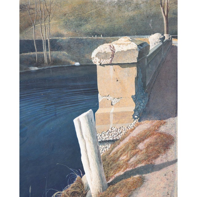 American Landscape Painting by American Realist Painter John Whalley "The Long Road" For Sale - Image 3 of 3