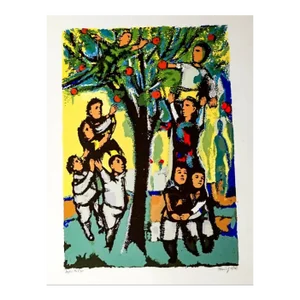 1965 Frank Kleinholz Apples Be Ripe Serigraph