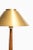 Scandinavian Modern Beech and Brass Table Lamp by Hans Bergström, 1950s For Sale - Image 12 of 13