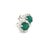 Natural Emerald Diamond Earrings 14k Gold 3.02 TCW Certified $5,490 211182 This is a Unique Custom Made Glamorous Piece of...